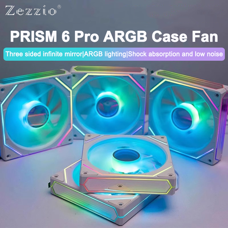 ZEZZIO PRISM 6 PRO 120mm  ARGB - Argb Case Fan review and price