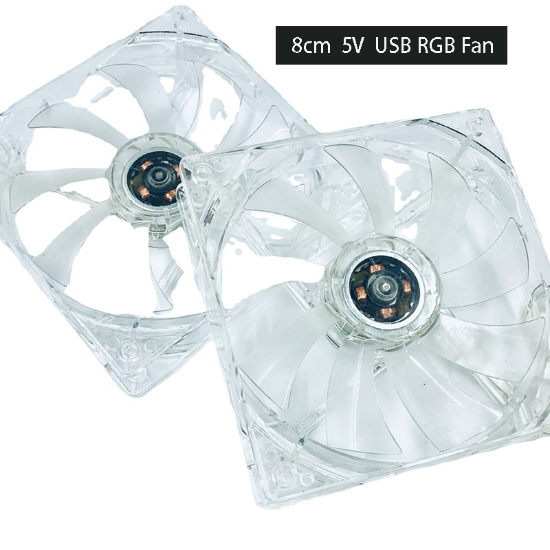 5V USB Fan Hamester Cage Fish  - Argb Case Fan review and price