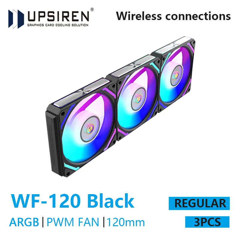 UPSIREN WF-120 ARGB PWM 3PCS C - Argb Case Fan review and price